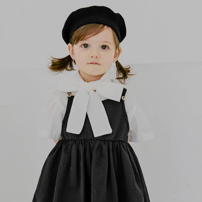 VELMA 半袖ブラウス Velma Short-sleeve Blouse -リボンは取り外し可能